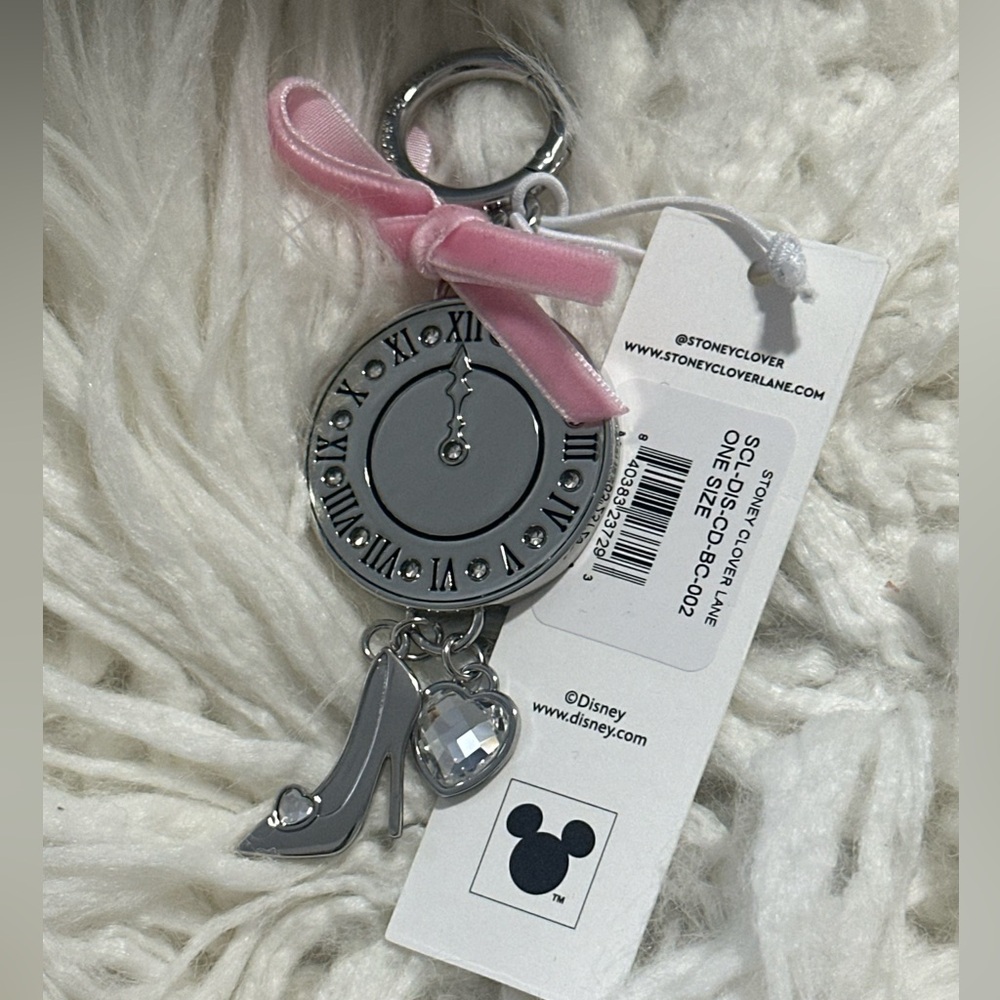 Stoney Clover Lane Disney Cinderella Meet Me at Midnight Bag Charm